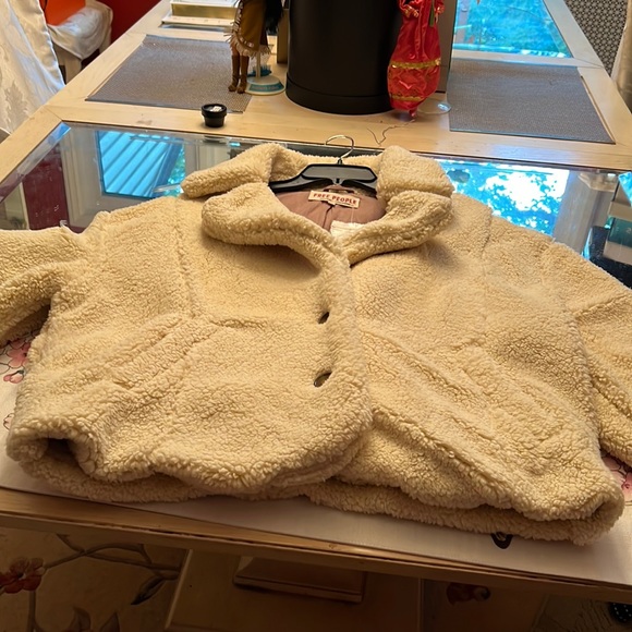 Free People Joplin Jacket in Ivory Sz M NEW - Picture 6 of 17